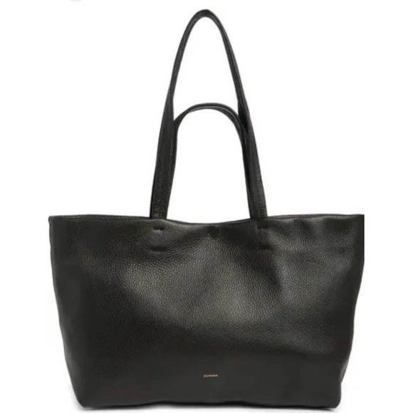 Cuyana Handbags - Cuyana Original Classic Zipper Black Tote Bag New With Dust Bag